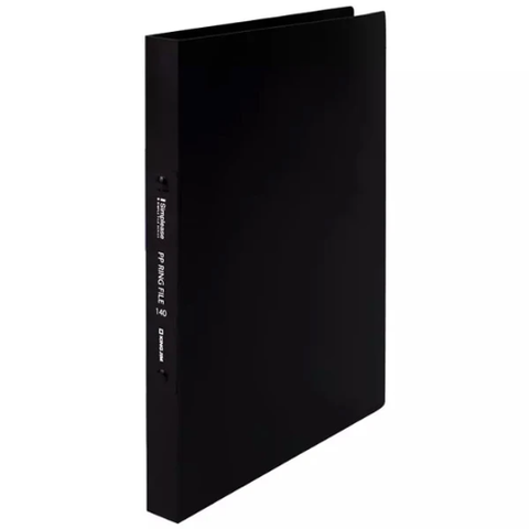 Bìa Còng Nhẫn Nhựa KingJim A4S 19mm 621TGSV - Black