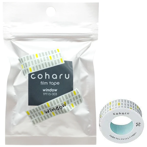 Băng In Nhãn Dán 15 mm x 4 m Coharu - King Jim TPT15003 - Window