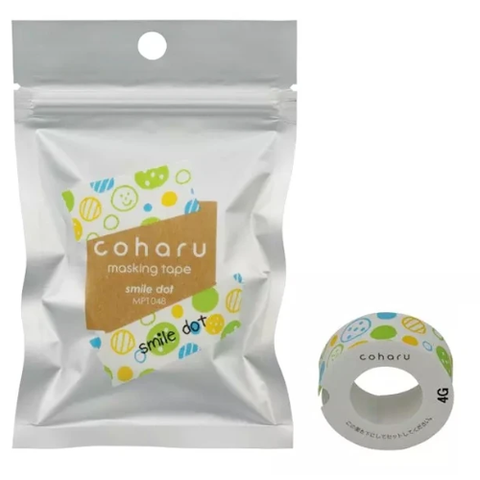 Băng In Nhãn Dán 15 mm x 4 m Coharu - King Jim MPT048 - Smile Dot