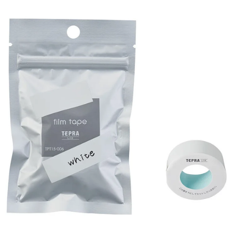 Băng In Nhãn Dán 11 mm x 4 m Tepra Lite - King Jim TPT11006 - White