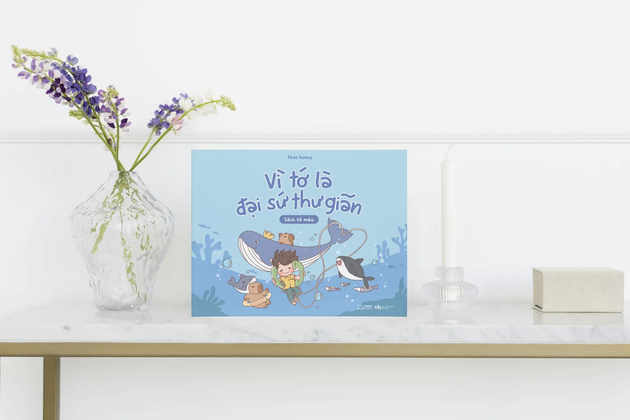 Vì Tớ Là Đại Sứ Thư Giãn (Sách tô màu)