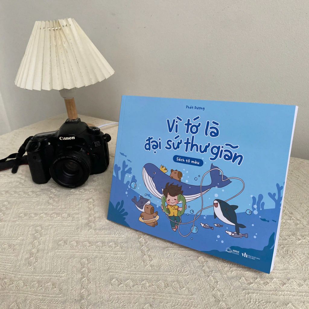 Vì Tớ Là Đại Sứ Thư Giãn (Sách tô màu)