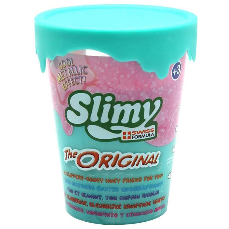 Slimy Chất Nhờn Ma Quái Slime Ánh Kim Xanh Ngọc_80gr 20271231/46078a/Te