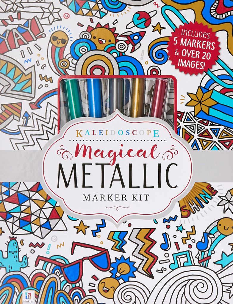 Kaleidoscope Magical Metallic Marker Kit