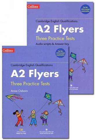 Cambridge English Qualifications: A2 Flyers - Three Practice Tests (Bộ 2 cuốn - Kèm CD)
