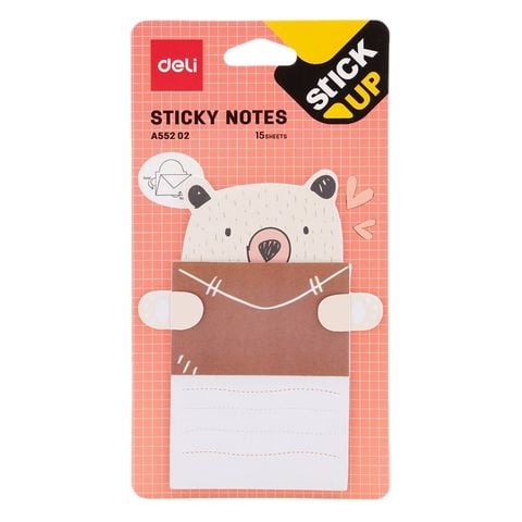 DELI A55202 Giấy Notes Hình HS 4 Hình (60C/H)