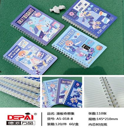 Sổ Lò Xo A5 160Tr A5-018-8 Dp