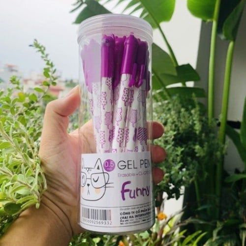 Bút Gel Tím Xóa Được Cl-Gp212 (20C/H) (0377-Tk)