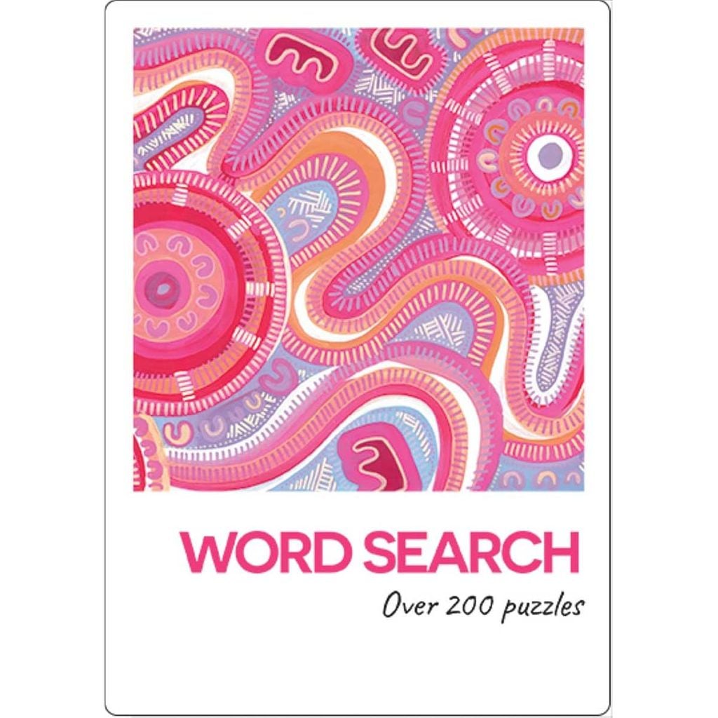 Aboriginal Art Puzzle Book - Word Search
