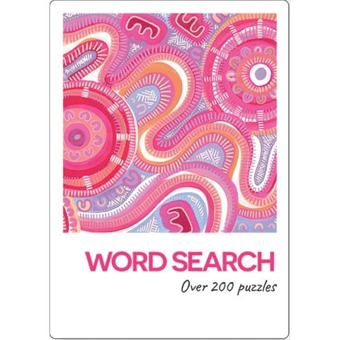 Aboriginal Art Puzzle Book - Word Search