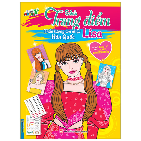 Trang Điểm Thần Tượng Âm Nhạc Hàn Quốc - Lisa - Thỏa Sức Sáng Tạo Cùng Sticker Trong Suốt
