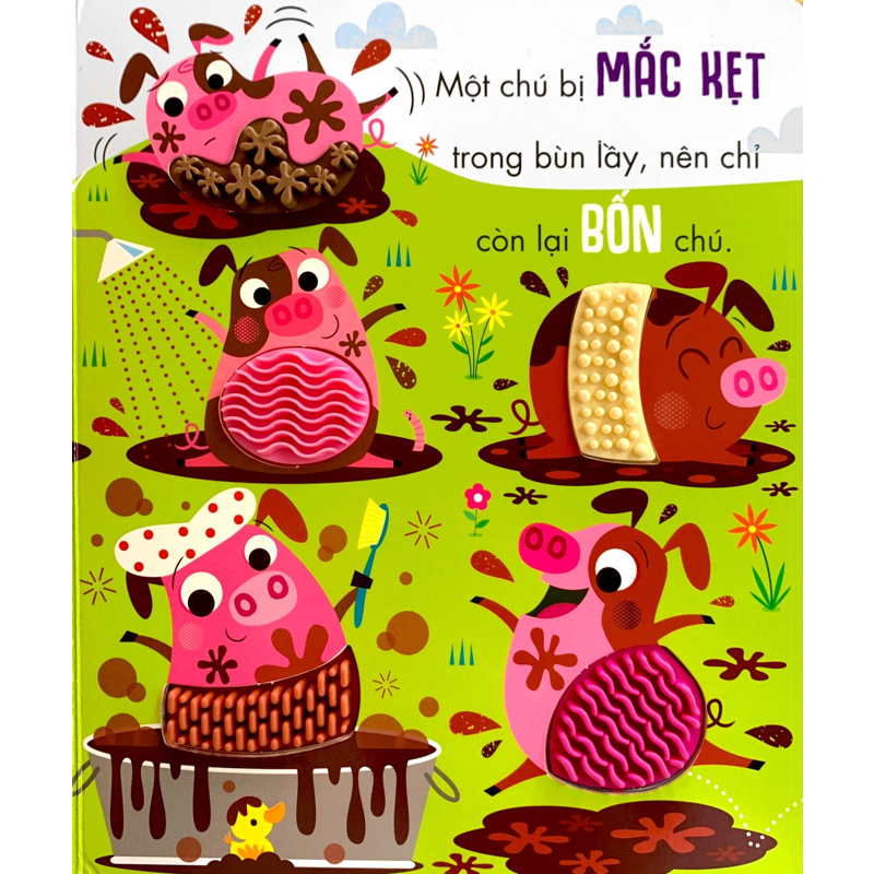 Sách Tương Tác Thông Minh - Đừng Chạm Vào - Lợn Con Lem Nhem