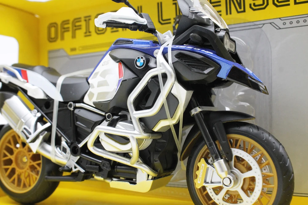 Mô Hình Xe Bmw R1250 Gs Adventure Xanh Dương 8278 (68707A) (H.Time)