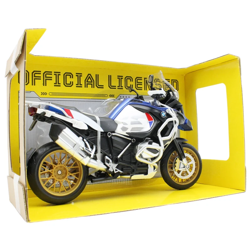 Mô Hình Xe Bmw R1250 Gs Adventure Xanh Dương 8278 (68707A) (H.Time)