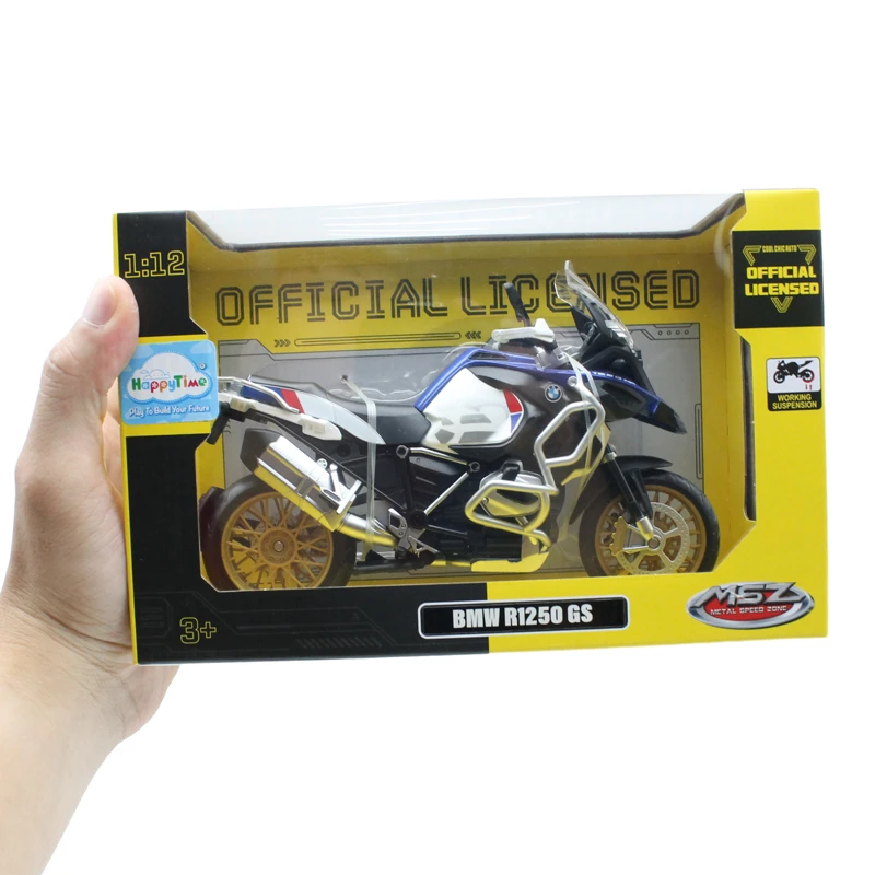 Mô Hình Xe Bmw R1250 Gs Adventure Xanh Dương 8278 (68707A) (H.Time)
