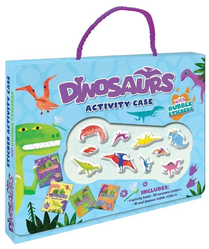 Bubble Sticker Activity Case - Dinosaurs Vol. 2