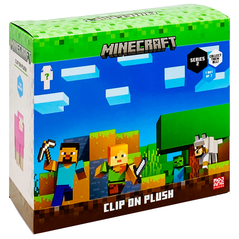 Minecraft Pmi Móc Khóa Thú Bông Minecraft Series 2 MC7205 (Giao Mẫu Ngẫu Nhiên)