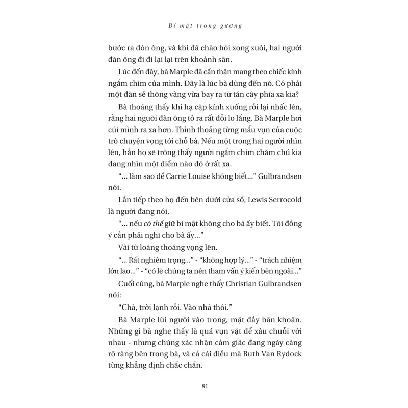 Agatha Christie - Bí Mật Trong Gương
