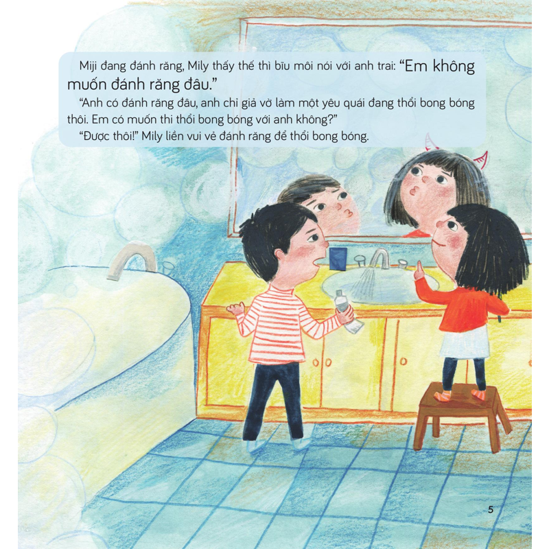 Bài Học Nhỏ Cho Trẻ Mầm Non - Bạn Mily Không Còn Nói “Không”