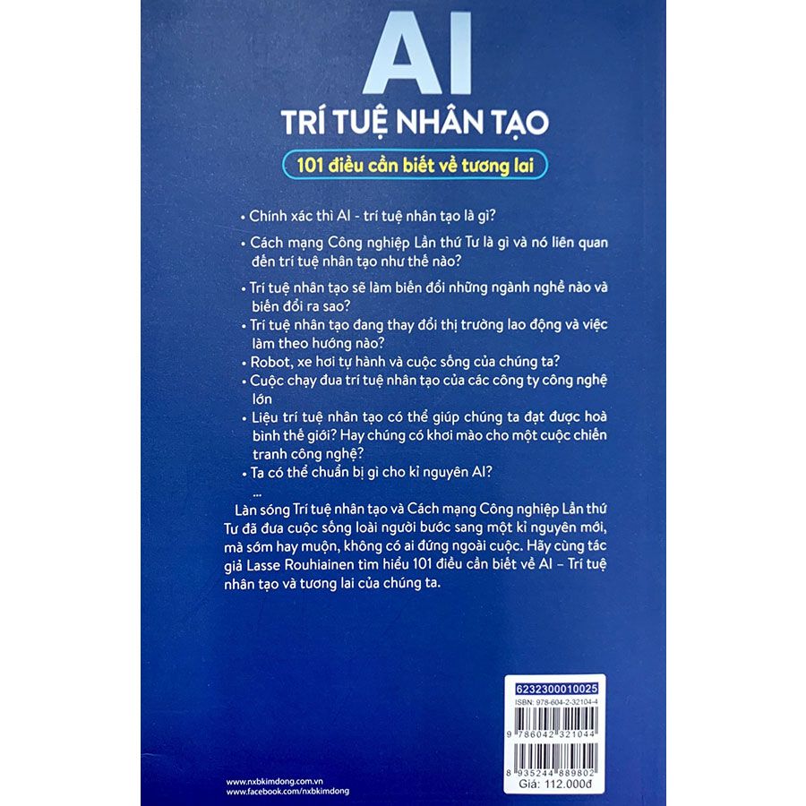 AI Trí Tuệ Nhân Tạo - 101 Điều Cần Biết Về Tương Lai