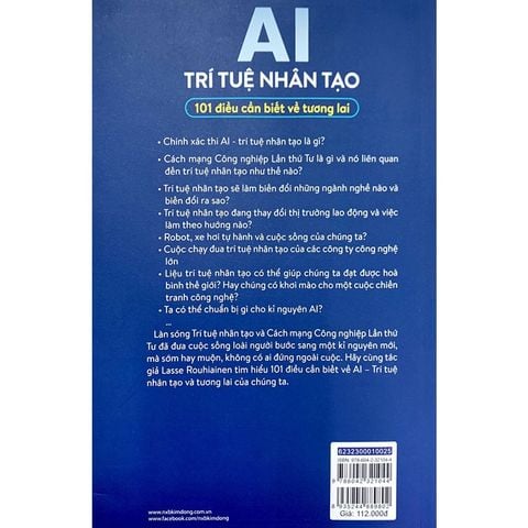 AI Trí Tuệ Nhân Tạo - 101 Điều Cần Biết Về Tương Lai