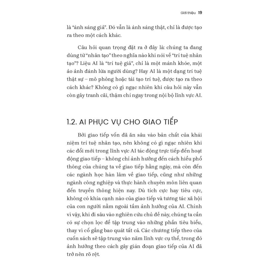 AI For Everything - AI Trong Giao Tiếp