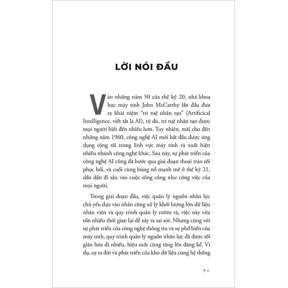 AI Trong Quản Lý Nhân Sự