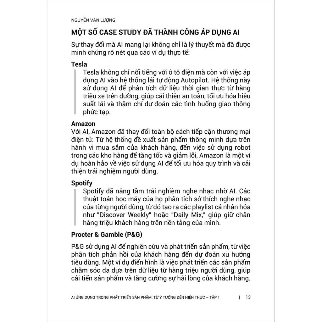 Trí Tuệ Nhân Tạo AI - Ứng Dụng Trong Phát Triển Sản Phẩm: Từ Ý Tưởng Đến Hiện Thực - Tập 1