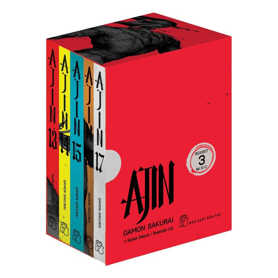 Boxset Ajin 3 (Tập 13 - 17)