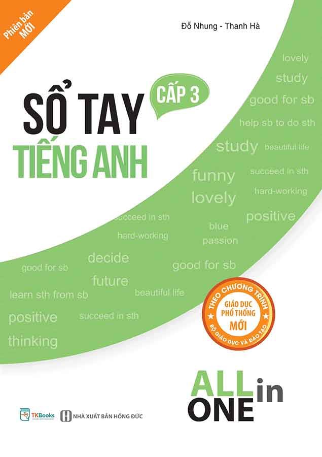 All In One - Sổ Tay Tiếng Anh Cấp 3 - Phiên Bản Mới