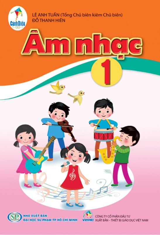 Sách Giáo Khoa Âm Nhạc Lớp 1 - Bộ Cánh Diều