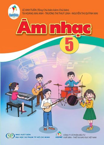 Sách Giáo Khoa Âm Nhạc Lớp 5 - Bộ Cánh Diều