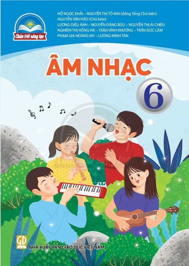 Sách Giáo Khoa Âm Nhạc Lớp 6 - Bộ Chân Trời Sáng Tạo