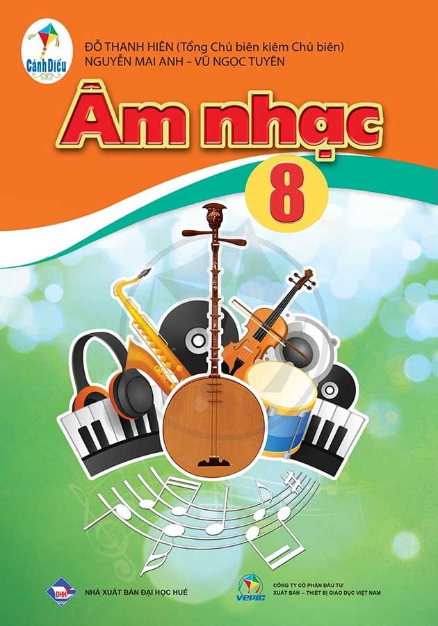 Sách Giáo Khoa Âm Nhạc Lớp 8 - Bộ Cánh Diều