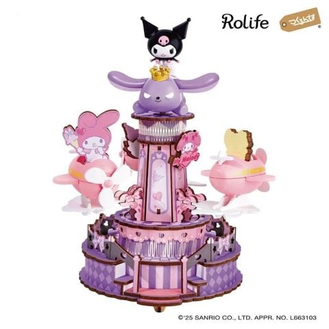 Robotime Đồ Chơi Lắp Ráp Tình Bạn Vĩnh Cửu Sanrio AME01