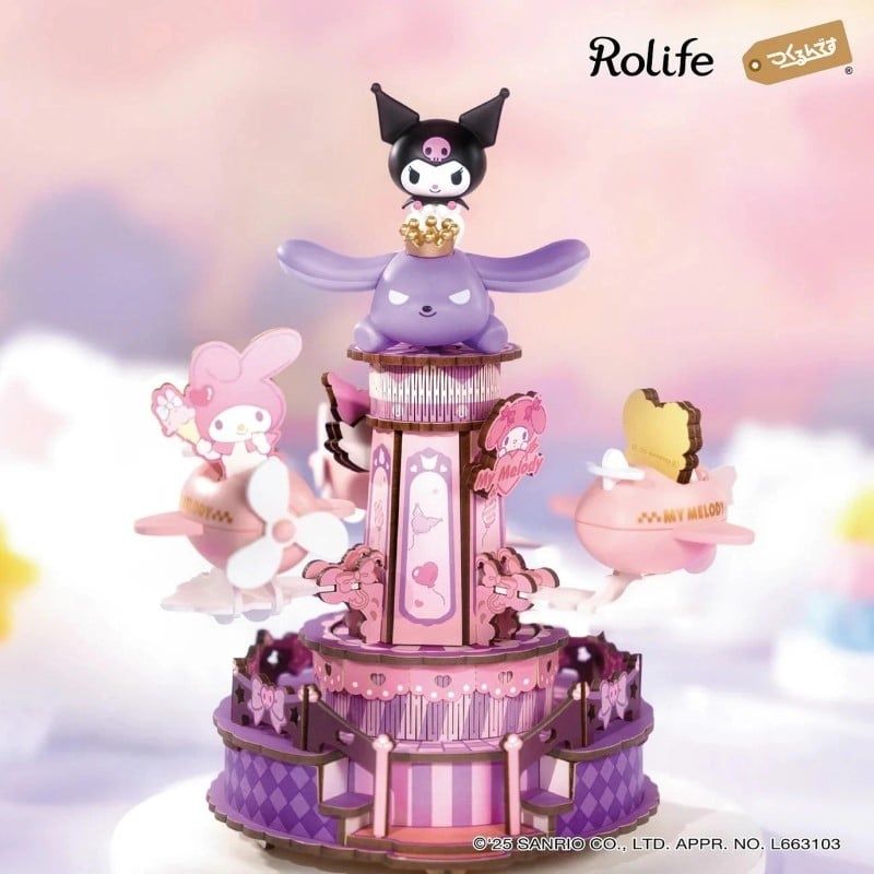 Robotime Đồ Chơi Lắp Ráp Tình Bạn Vĩnh Cửu Sanrio AME01