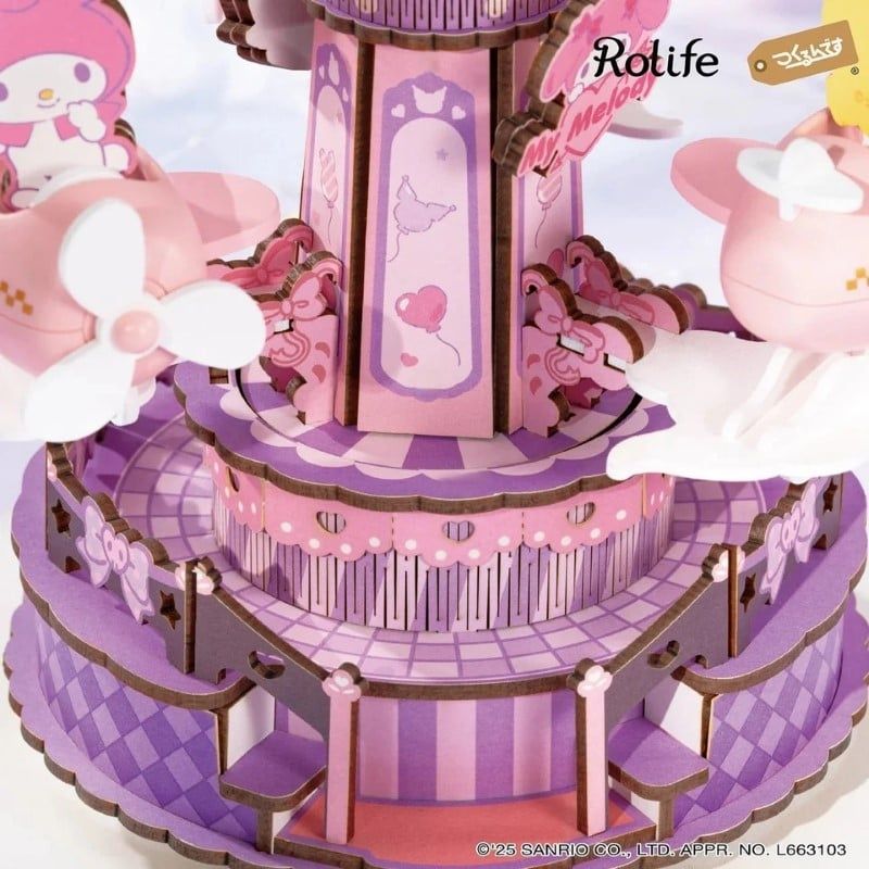 Robotime Đồ Chơi Lắp Ráp Tình Bạn Vĩnh Cửu Sanrio AME01