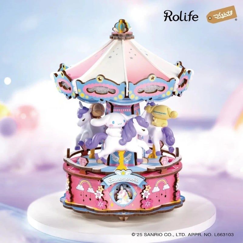 Robotime Đồ Chơi Lắp Ráp Vũ Điệu Sang Trọng Sanrio AME02