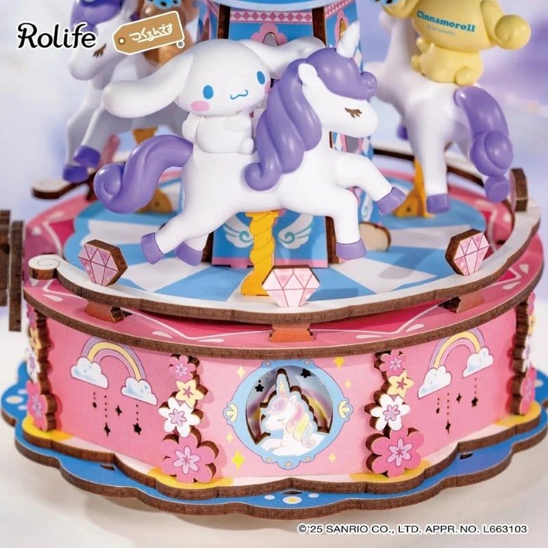 Robotime Đồ Chơi Lắp Ráp Vũ Điệu Sang Trọng Sanrio AME02
