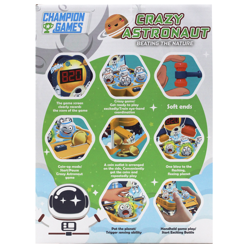 Champion Games Máy Đập Hành Tinh Chuột Chũi Hg1503066