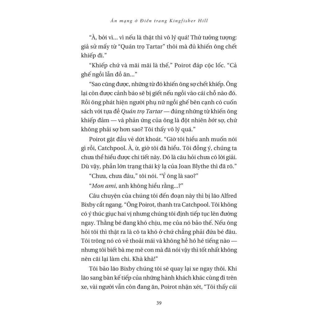 Agatha Christie - Án Mạng Ở Điền Trang Kingfisher Hill