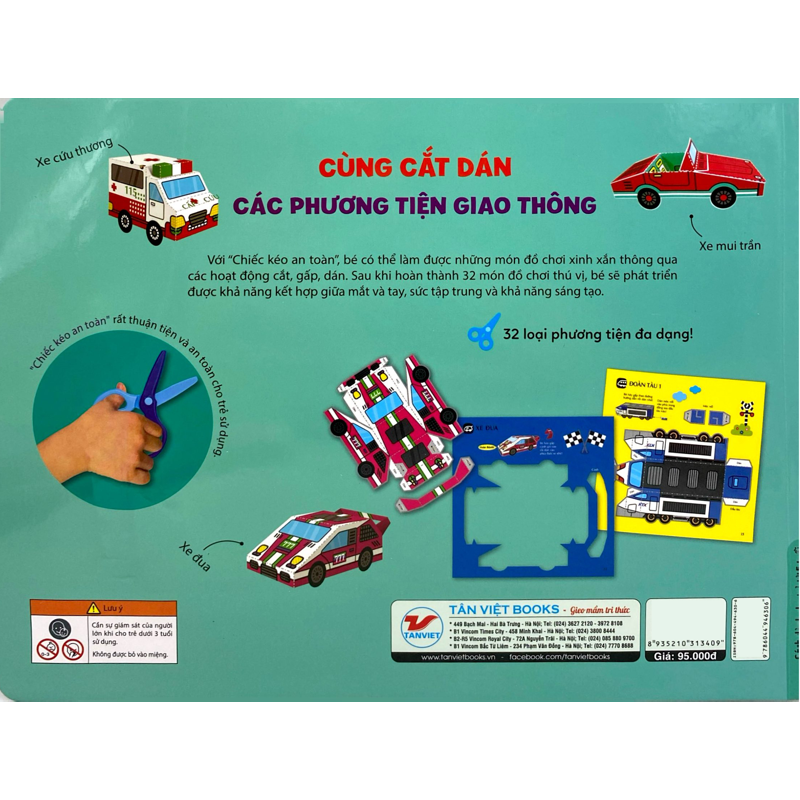 Đôi Bàn Tay Khéo Léo - Cùng Cắt Dán Các Phương Tiện Giao Thông