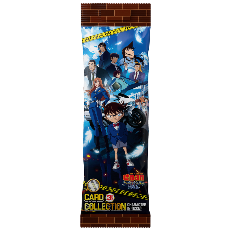 Card Collection Conan: Thiên Thần Sa Ngã Trên Xa Lộ - Character In Ticket