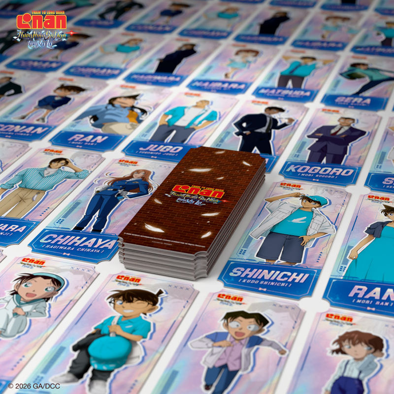 Card Collection Conan: Thiên Thần Sa Ngã Trên Xa Lộ - Character In Ticket