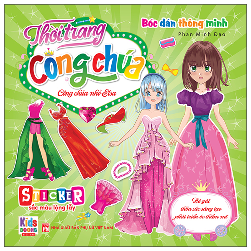 Bóc Dán Thông Minh Thời Trang Công Chúa - Công Chúa Nhỏ Bella