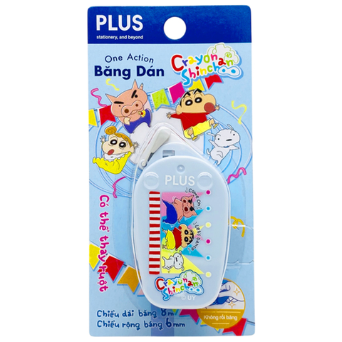 Plus - Băng Dán One Action Shinchan - Xanh Dương 120-V029