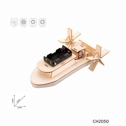Chuang Huang Bộ Lắp Ráp Tàu Hơi Nước Bánh Guồng Ch2050