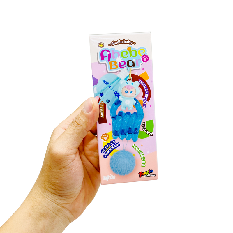 Tangle Đồ Chơi Vòng Xoắn Thư Giãn-Móc Khóa Gấu 85735