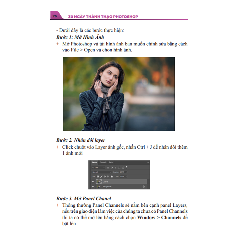 30 Ngày Thành Thạo Photoshop - Cuốn 2: Ứng Dụng Và Nâng Cao Kỹ Năng
