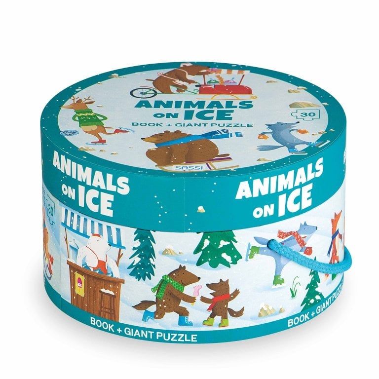 30 Pieces Puzzle: Animals On Ice